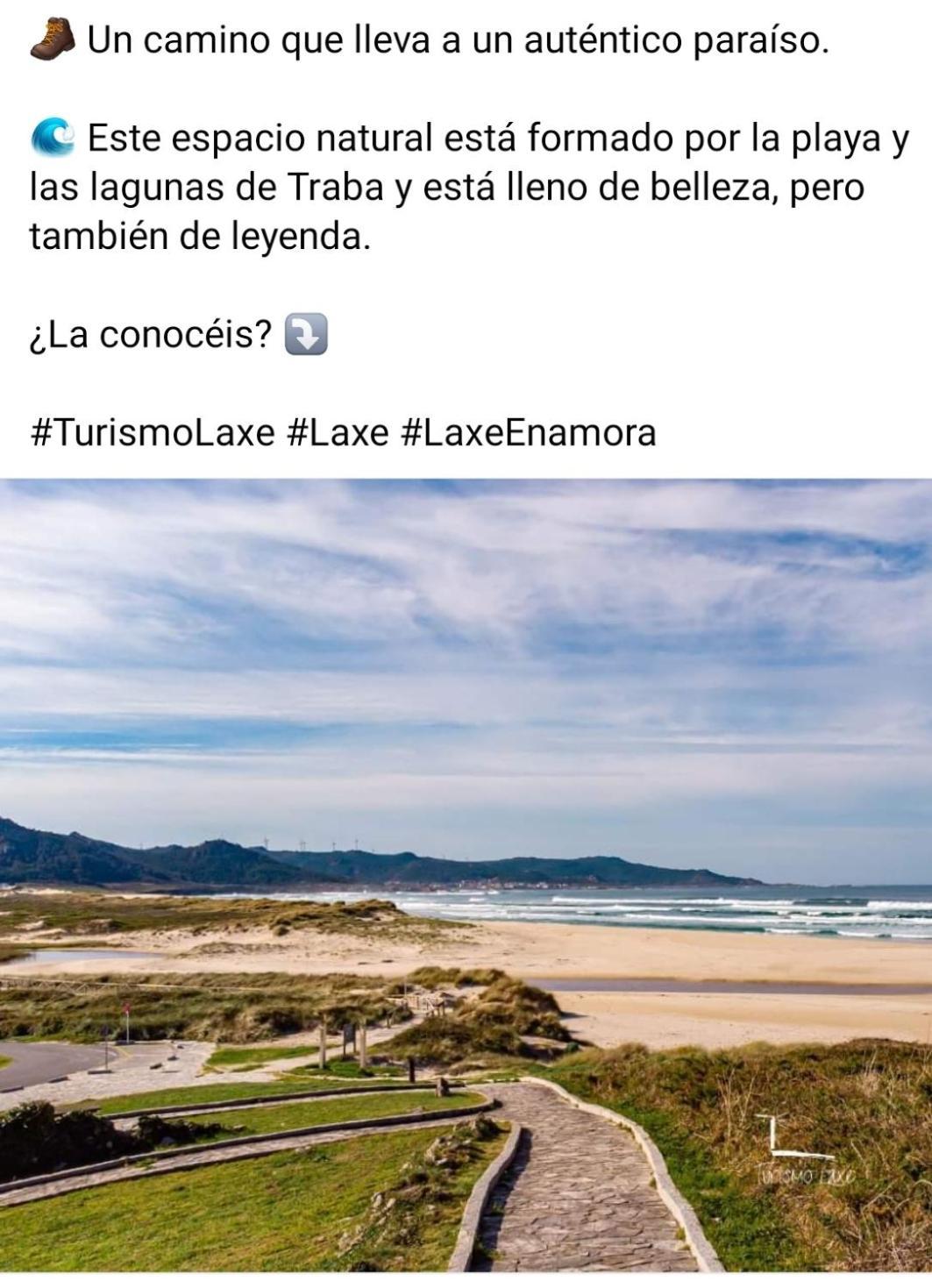 Vivienda 2 Sin Ascensor Apartment Laxe Luaran gambar